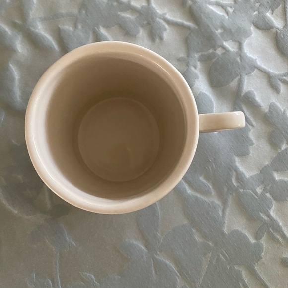Anthropologie Monogram “L” Cream and Black Coffee Mug - Picture 2 of 4